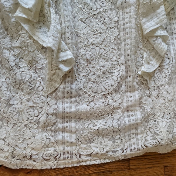 Flying Tomato Ruffle Lace Top - Picture 2 of 8